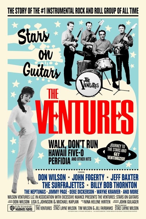 The Ventures: Stars on Guitars - Movie Poster The Ventures: Stars on Guitars - Movie Poster
