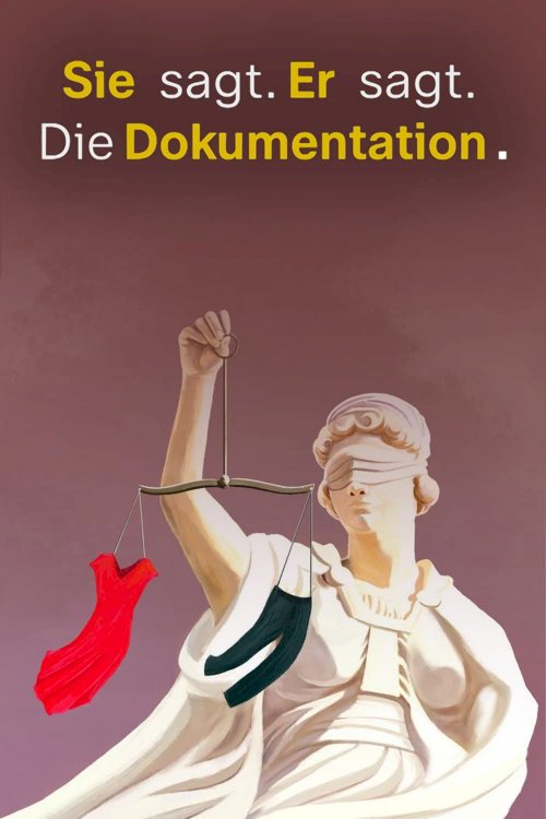Sie sagt. Er sagt. Die Dokumentation. - Movie Poster Sie sagt. Er sagt. Die Dokumentation. - Movie Poster