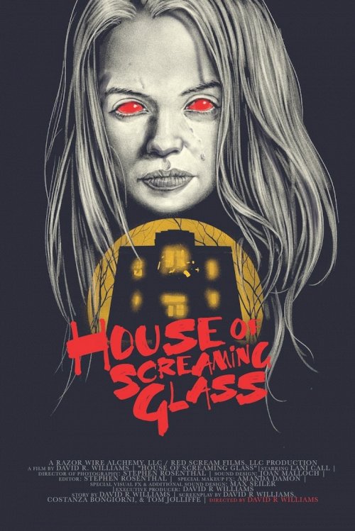 House of Screaming Glass - Movie Poster House of Screaming Glass - Movie Poster