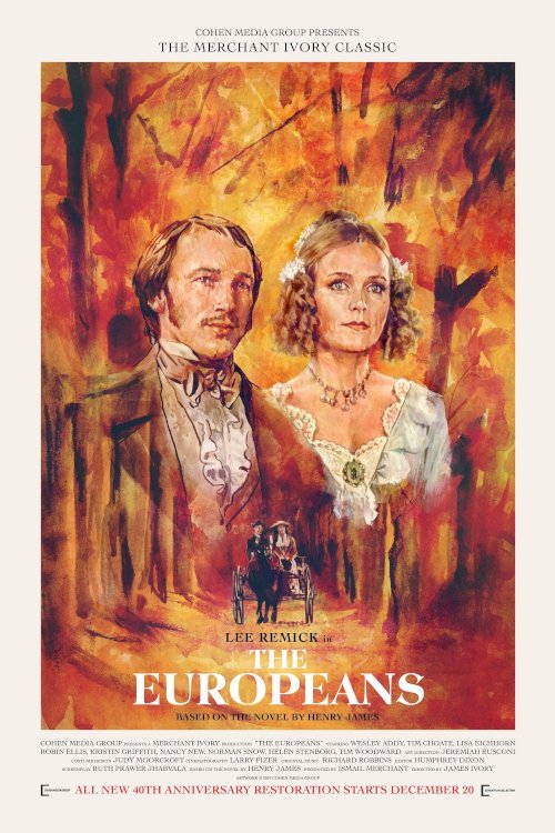 The Europeans - Movie Poster The Europeans - Movie Poster