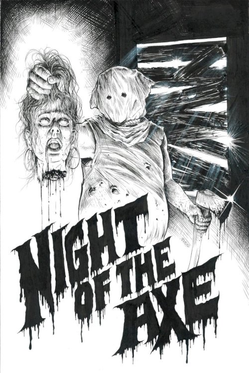 Night of the Axe - Movie Poster Night of the Axe - Movie Poster