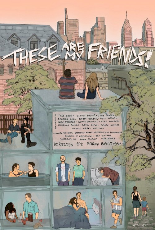 These Are My Friends! - Movie Poster These Are My Friends! - Movie Poster