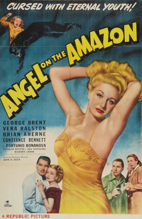Angel on the Amazon - Movie Poster Angel on the Amazon - Movie Poster