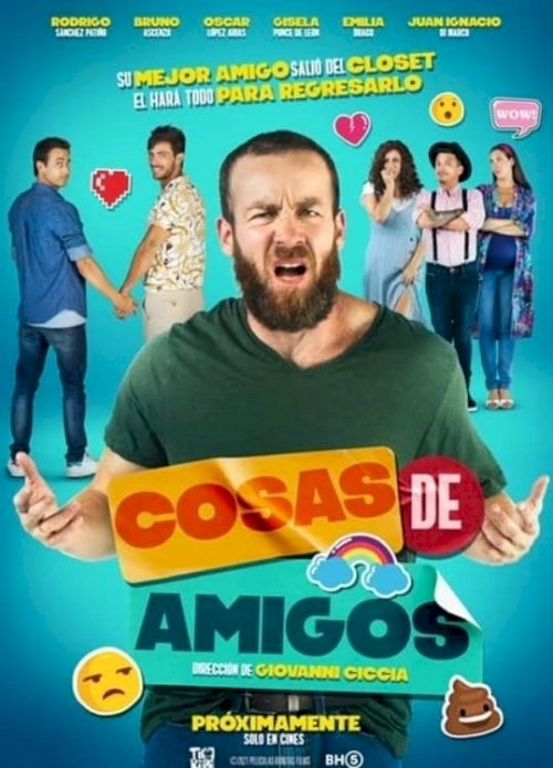 Cosas de amigos - Movie Poster Cosas de amigos - Movie Poster