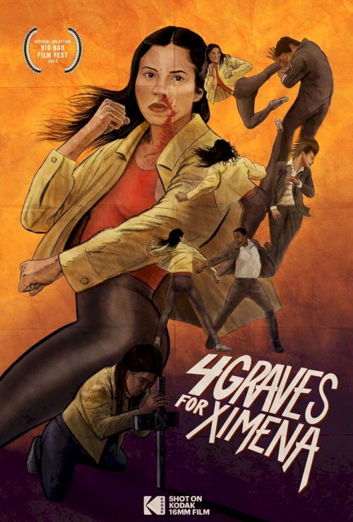 4 Graves for Ximena - Movie Poster 4 Graves for Ximena - Movie Poster