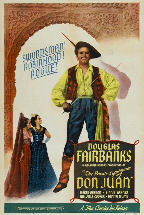 The Private Life of Don Juan - Movie Poster