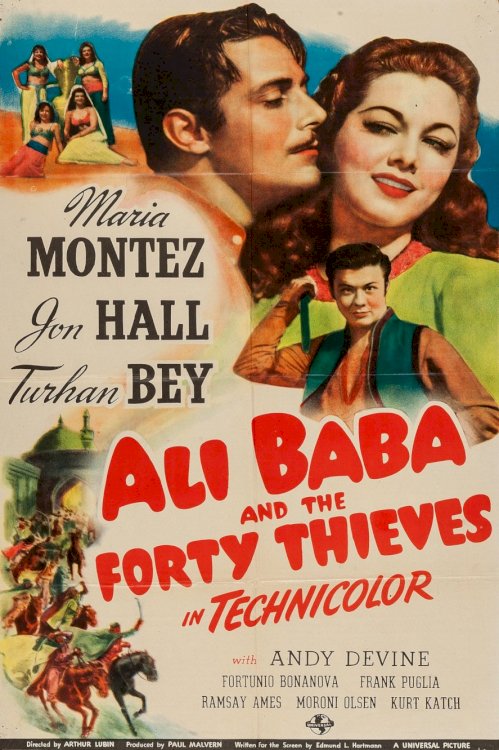 Ali Baba and the Forty Thieves - Movie Poster Ali Baba and the Forty Thieves - Movie Poster