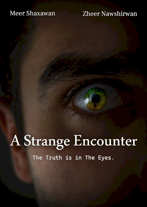 A strange encounter - Movie Poster A strange encounter - Movie Poster