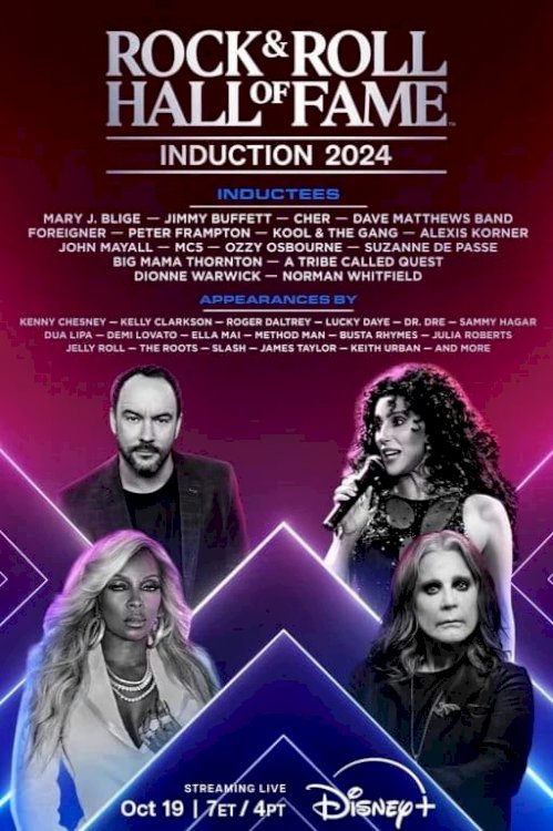 2024 Rock & Roll Hall of Fame Induction Ceremony - Movie Poster