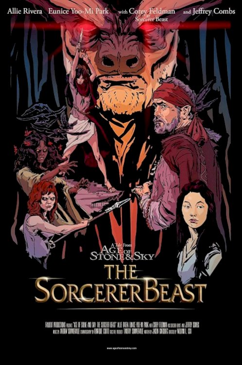 Age of Stone and Sky: The Sorcerer Beast - Movie Poster Age of Stone and Sky: The Sorcerer Beast - Movie Poster