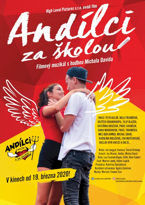 Andílci za školou - Movie Poster Andílci za školou - Movie Poster