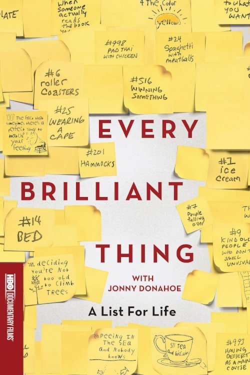 Every Brilliant Thing - Movie Poster Every Brilliant Thing - Movie Poster