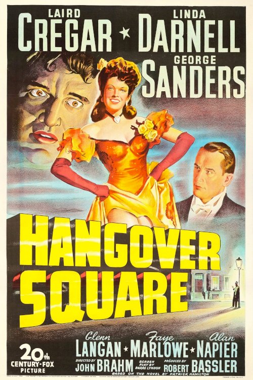 Hangover Square - Movie Poster Hangover Square - Movie Poster