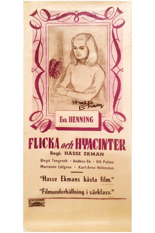 Girl with Hyacinths - Movie Poster Girl with Hyacinths - Movie Poster