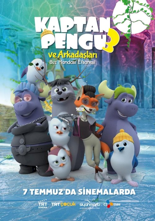 Kaptan Pengu ve Arkadaşları 3: Buz Mandası Efsanesi - Movie Poster Kaptan Pengu ve Arkadaşları 3: Buz Mandası Efsanesi - Movie Poster