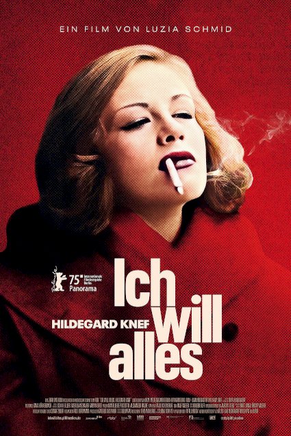 Ich will alles. Hildegard Knef - Movie Poster Ich will alles. Hildegard Knef - Movie Poster