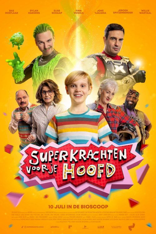 Superkrachten voor je hoofd - Movie Poster Superkrachten voor je hoofd - Movie Poster