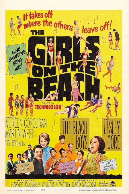 The Girls on the Beach - Movie Poster