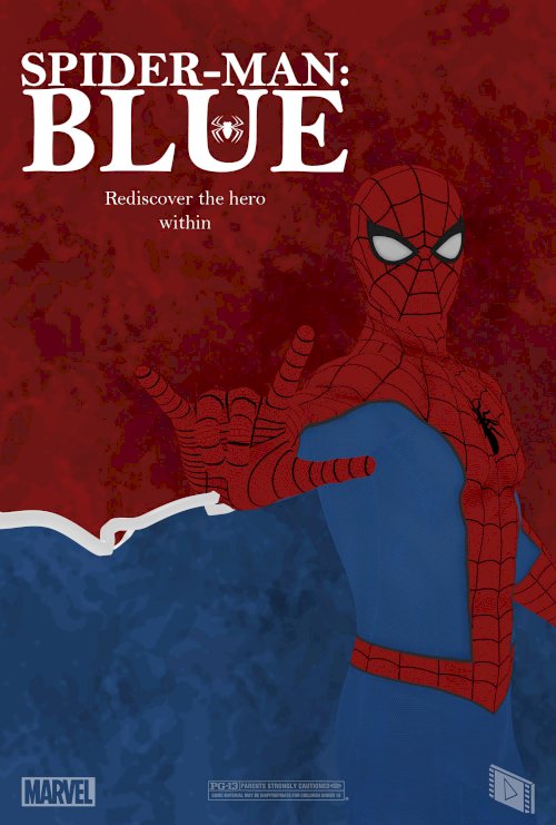 Spider-Man: Blue - Movie Poster Spider-Man: Blue - Movie Poster
