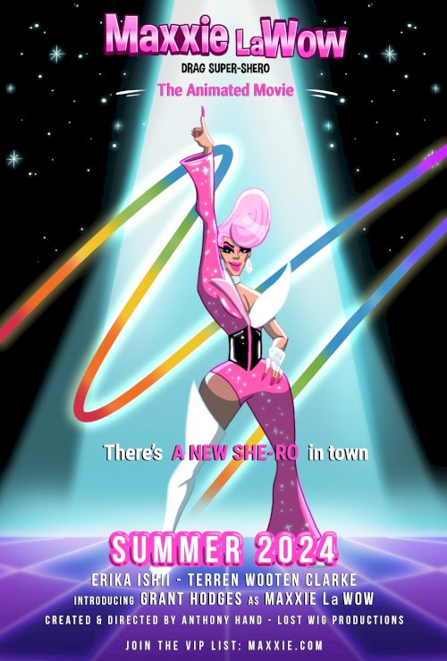 Maxxie LaWow: Drag Super-shero - Movie Poster Maxxie LaWow: Drag Super-shero - Movie Poster