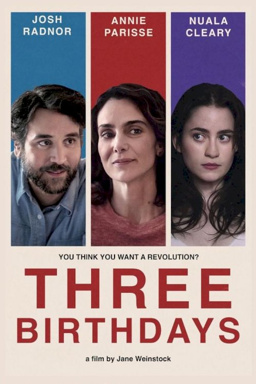 Three Birthdays - Movie Poster Three Birthdays - Movie Poster