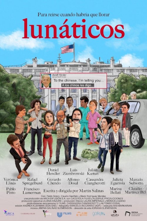 Lunáticos - Movie Poster Lunáticos - Movie Poster